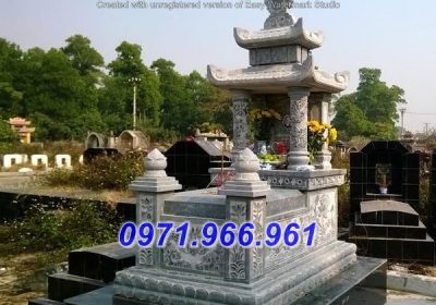 13 mẫu mộ hai mái bằng đá xanh bán vũng tàu