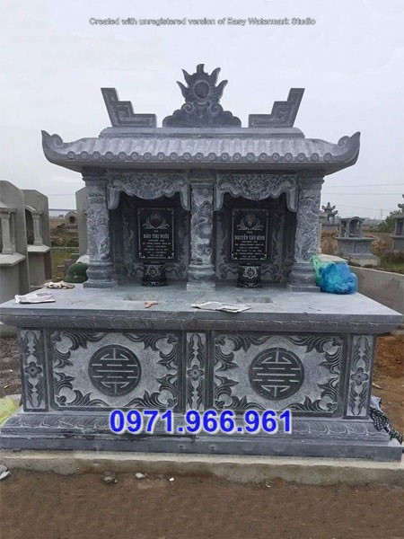 33 mẫu mộ đôi bằng đá hiện đại bán vĩnh long