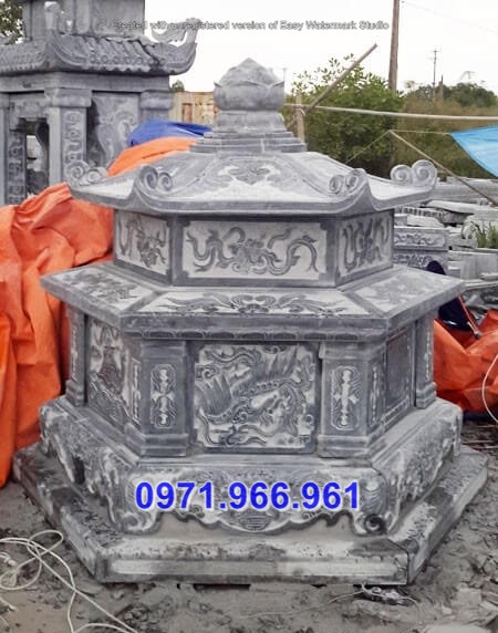 39 + mẫu mộ đá lục bát giác đẹp bán cà mau