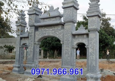 56 mẫu cổng bằng đá xanh đẹp bán tiền giang