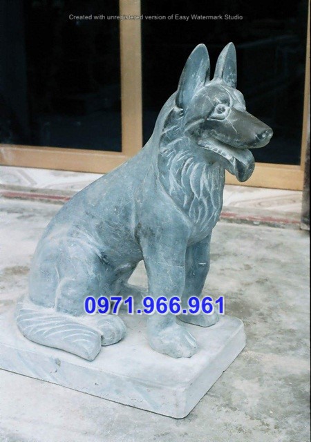 60  mẫu tượng chó đá phong thủy bán gia lai