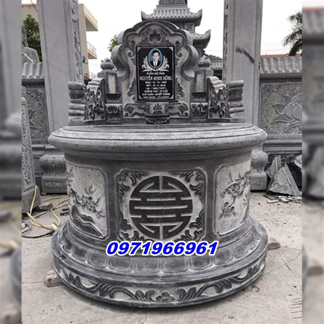 68 mẫu mộ tròn đá hiện đại đẹp bán quảng trị