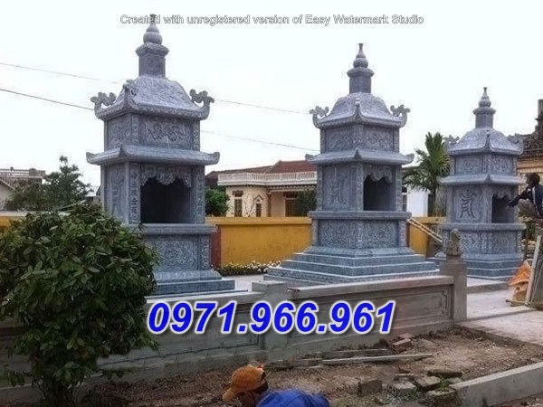 69 mẫu mộ tháp đá xanh đẹp bán trà vinh