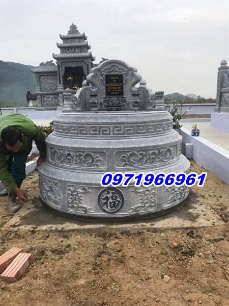 69 mẫu mộ tròn bằng đá hiện đại bán tại huế