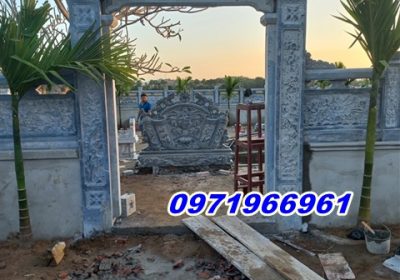 bán 52 mẫu cổng đá khu nghĩa trang hậu giang