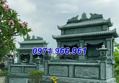 bán mẫu mộ đôi đá xanh đẹp tại hậu giang 26