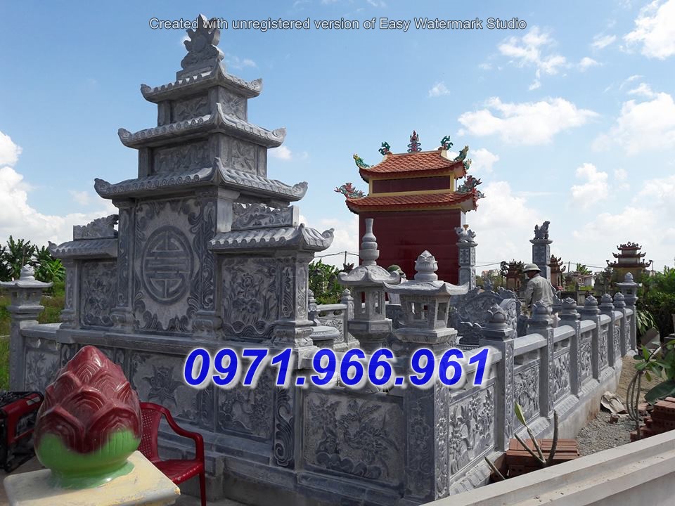 mẫu lan can đá khu lăng mộ đẹp bán sài gòn 58