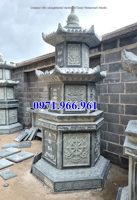 mẫu mộ lục lăng bằng đá đẹp bán bến tre + 38