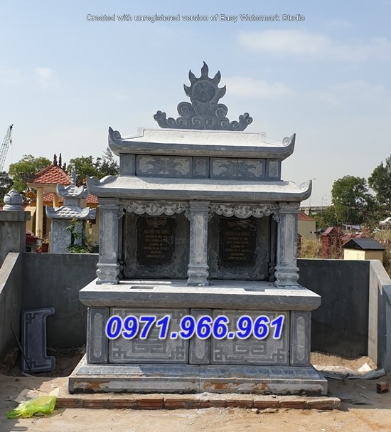 39 mộ đôi bằng đá đơn giản bán bình thuận