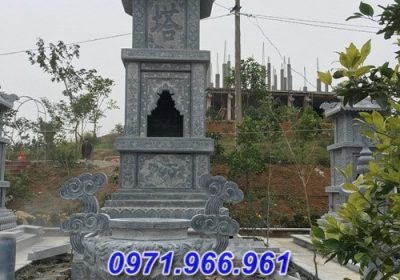 73 mẫu mộ tháp đá nguyên khối bán hà nội