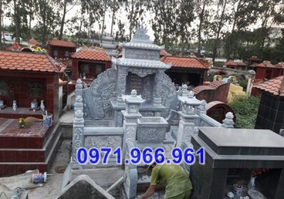 khu lăng mộ bố mẹ bằng đá bán sơn la + 99