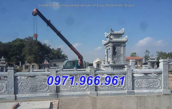 lan can lăng mộ đá hiện đại bán kiên giang + 71