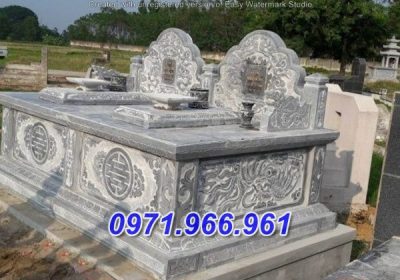mẫu mộ đôi song thân đá bán lâm đồng + 44
