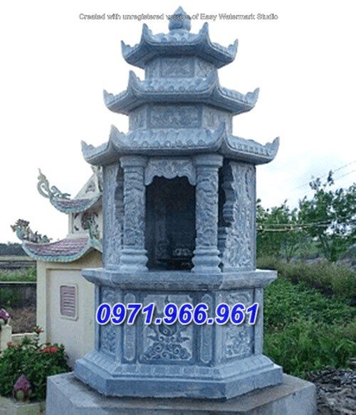 mẫu mộ tháp đá hiện đại bán hưng yên + 77