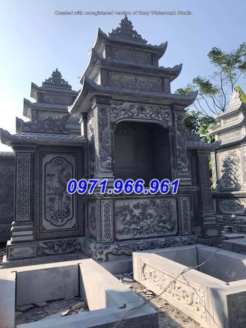 mẫu trang thờ lăng mộ đá bán sài gòn + 17