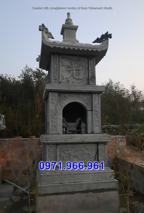 tháp mộ bằng đá hiện đại bán hải dương + 78