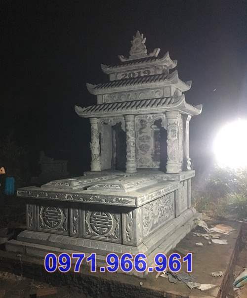 11+ mẫu mộ đá ba mái đẹp bán hà tĩnh