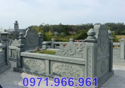 11 Mẫu mộ đá đơn giản tam cấp để tro cốt đẹp