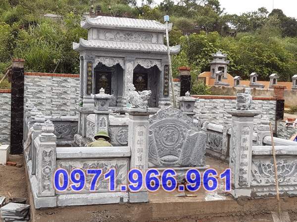 Lăng mộ đá hoả táng đẹp bán thanh hóa 93+
