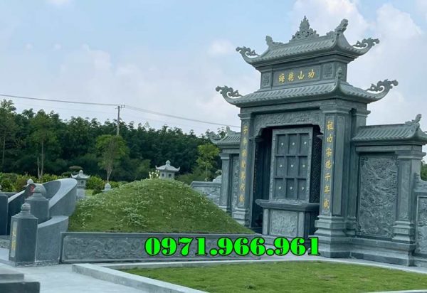 làm mẫu khu lăng mộ bằng đá đẹp bán trà vinh