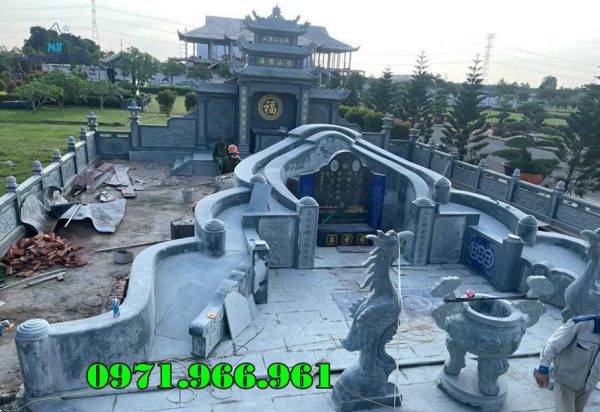 mẫu khu lăng mộ bằng đá ninh bình đẹp bán long an