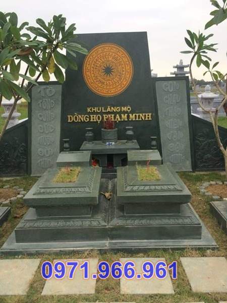 012 mẫu mộ đá đôi đẹp bán vĩnh long