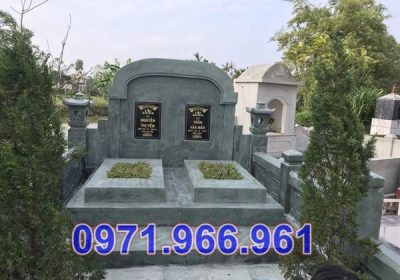 020 mẫu mộ đá đôi xanh đẹp bán cần thơ