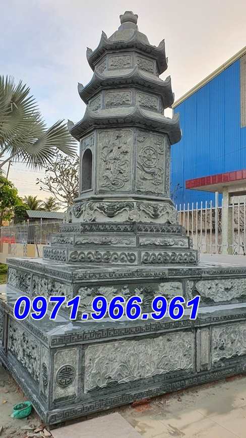 502 mẫu mộ tháp đá xanh đẹp bán vĩnh long