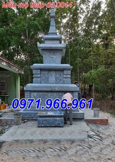 506 mẫu mộ tháp đá xanh đẹp bán long an