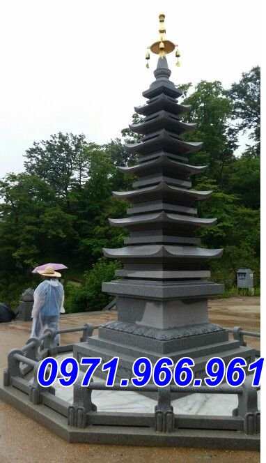 507 mẫu mộ tháp đá xanh đẹp bán kiên giang