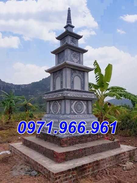 509 mẫu mộ tháp đá xanh đẹp bán đồng tháp