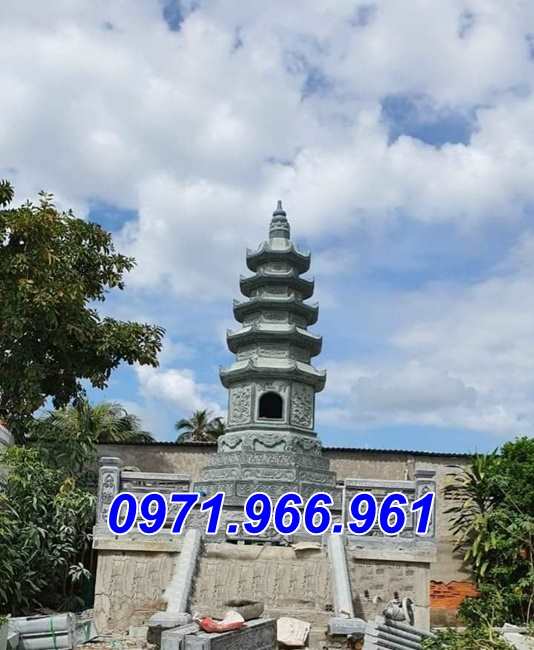 514 mẫu mộ tháp đá xanh đẹp bán an giang