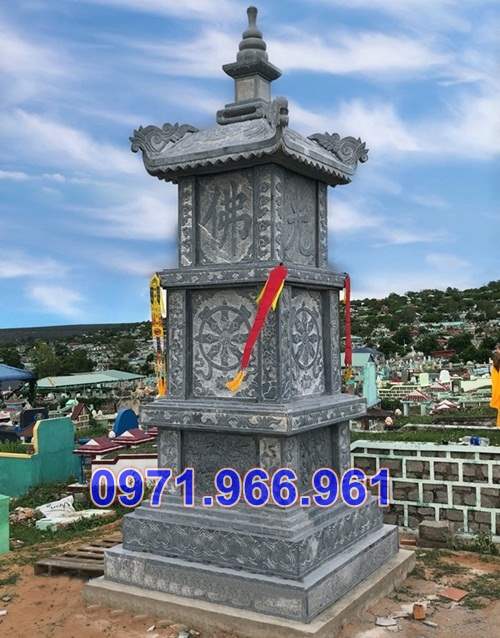 523 mẫu mộ tháp đá xanh đẹp bán gia lai