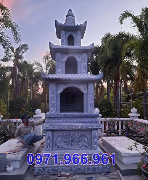 531 mẫu mộ tháp đá xanh đẹp bán quảng ngãi