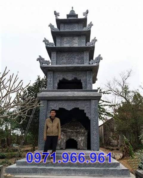 532 mẫu mộ tháp đá xanh đẹp bán quảng nam