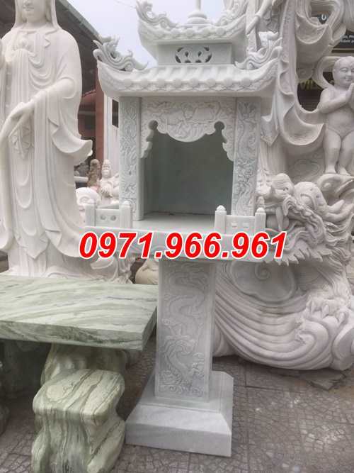 717 mẫu miếu thờ đá trắng đẹp bán hậu giang