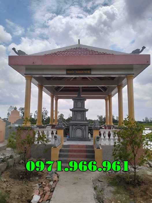 mẫu mộ tháp đá đẹp bán Thành Phố Việt Trì