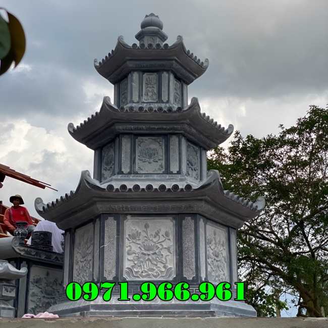 mẫu mộ tháp đá đẹp bán Thành phố Quảng Ngãi