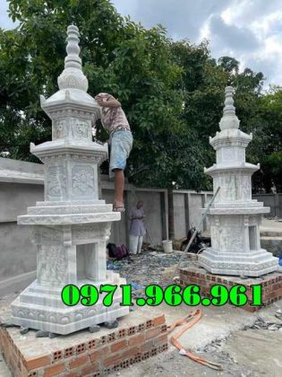 mẫu mộ tháp đá đẹp bán thành phố Đồng Hới