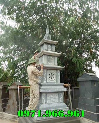mẫu mộ tháp đá đẹp bán thành phố Hạ Long