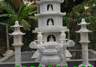 mẫu mộ tháp đá đẹp bán thành phố Hải Dương