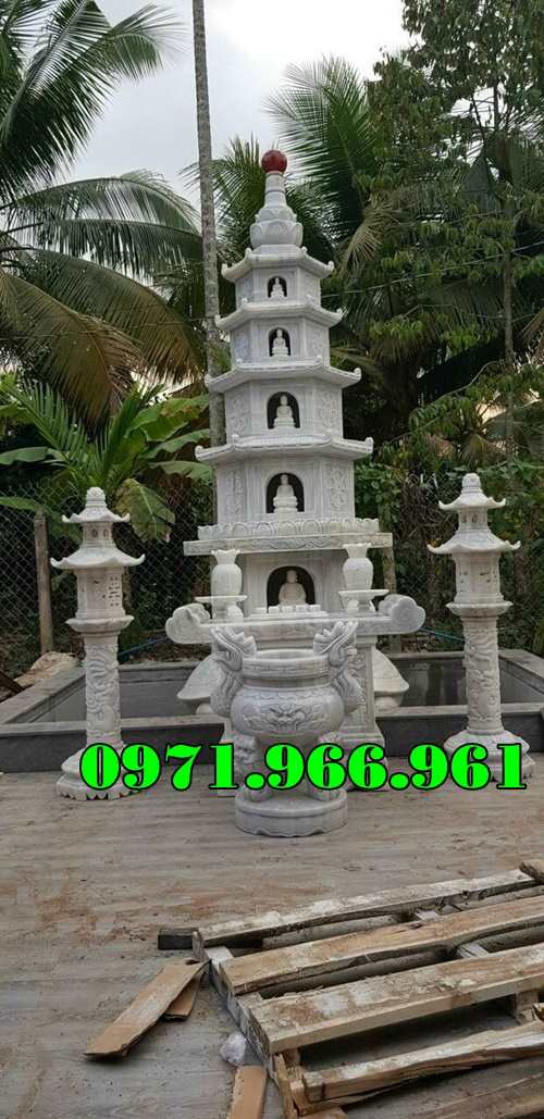 mẫu mộ tháp đá đẹp bán thành phố Hải Dương