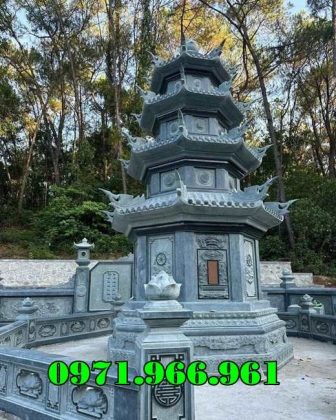 mẫu mộ tháp đá đẹp bán thành phố Phủ Lý