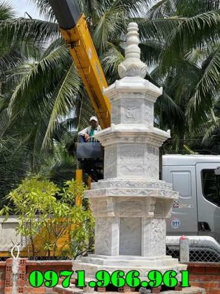 mẫu mộ tháp đá đẹp bán thành phố Thái Bình