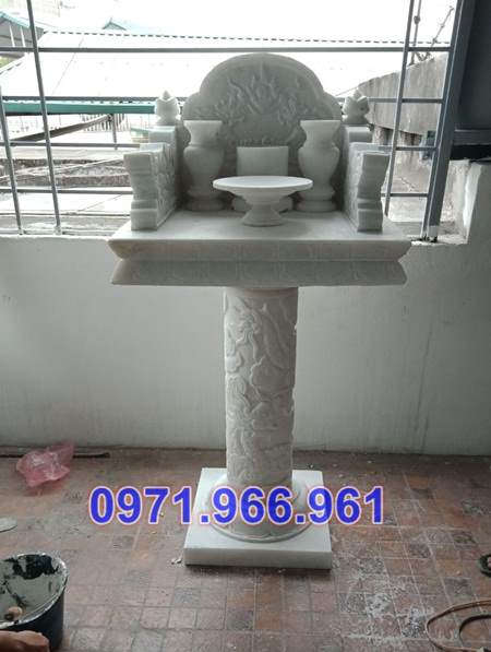 120 mẫu bàn thờ thiên đá trắng đẹp bán cà mau