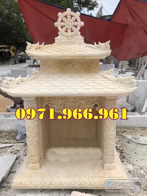 136 - mẫu am thờ đá đẹp bán hà tĩnh