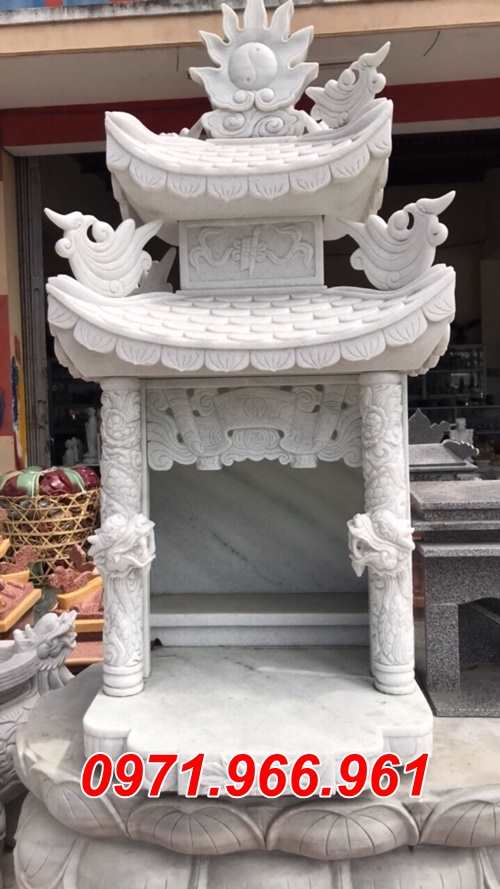 136 mẫu bàn thờ thiên đá trắng đẹp bán ninh thuận