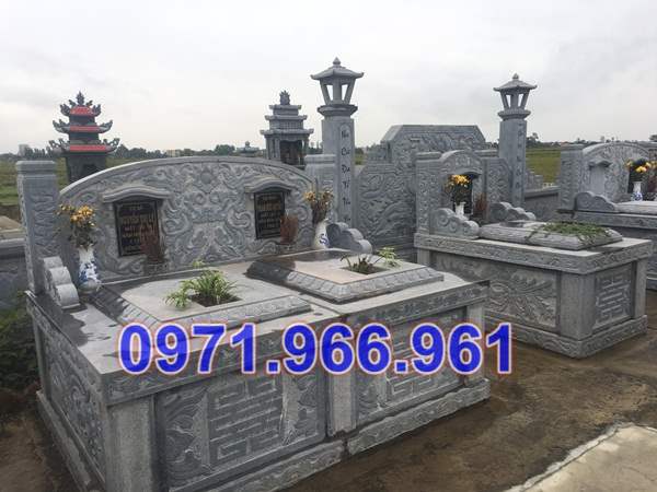 502 - mẫu mộ đá đơn giản đẹp bán trà vinh