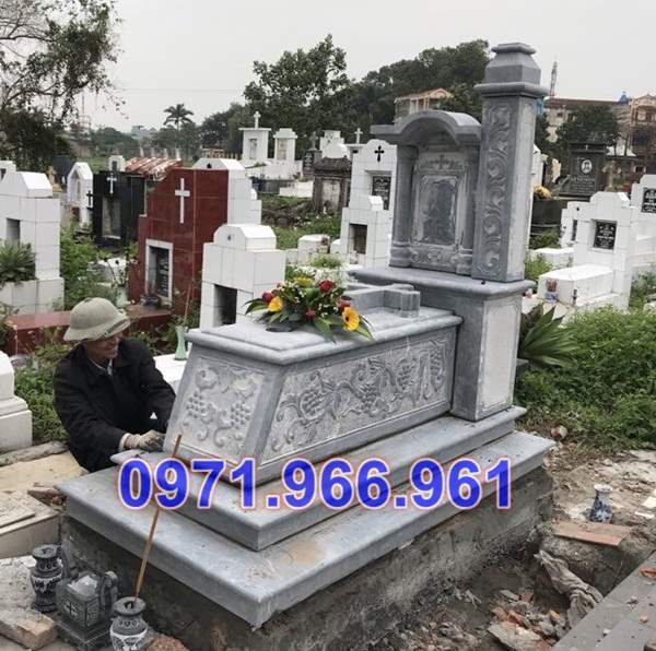 504 - mẫu mộ đá đơn giản đẹp bán sóc trăng