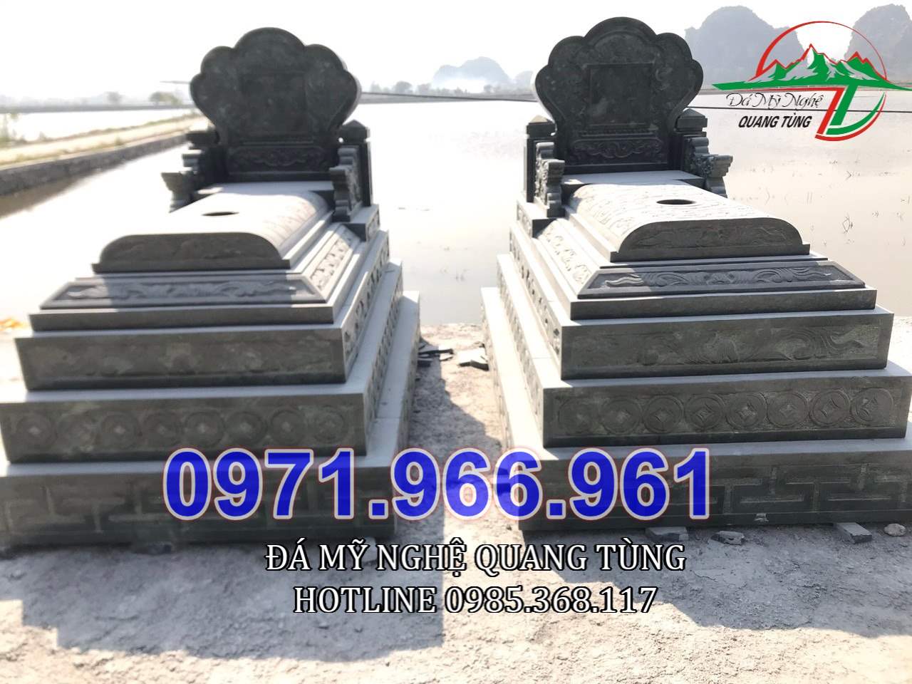 507 - mẫu mộ đá đơn giản đẹp bán hậu giang
